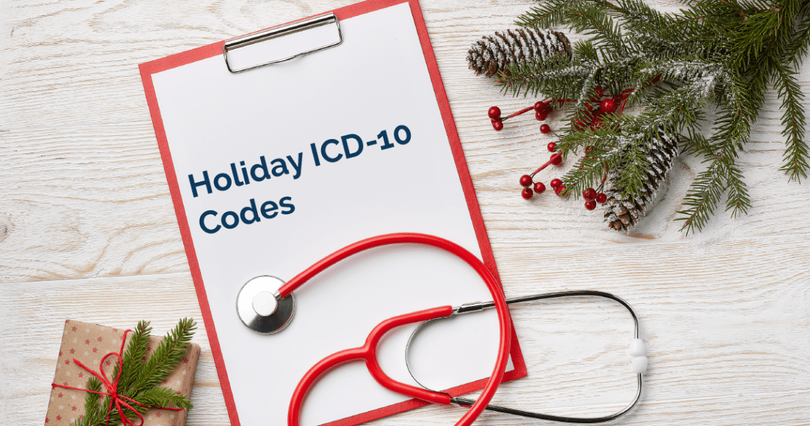 Christmas Season Injuries ICD-10 Codes