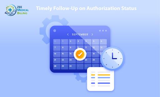timely followup on authorization status