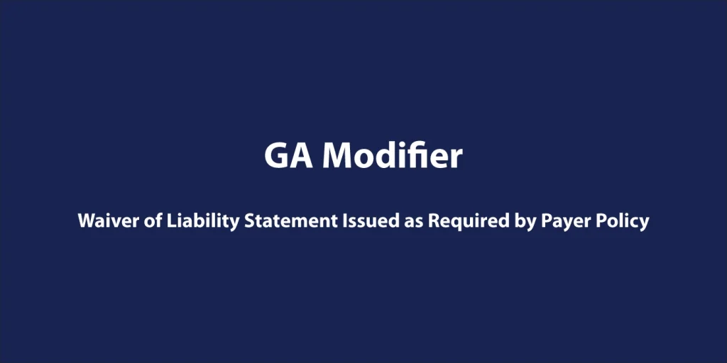 GA modifier