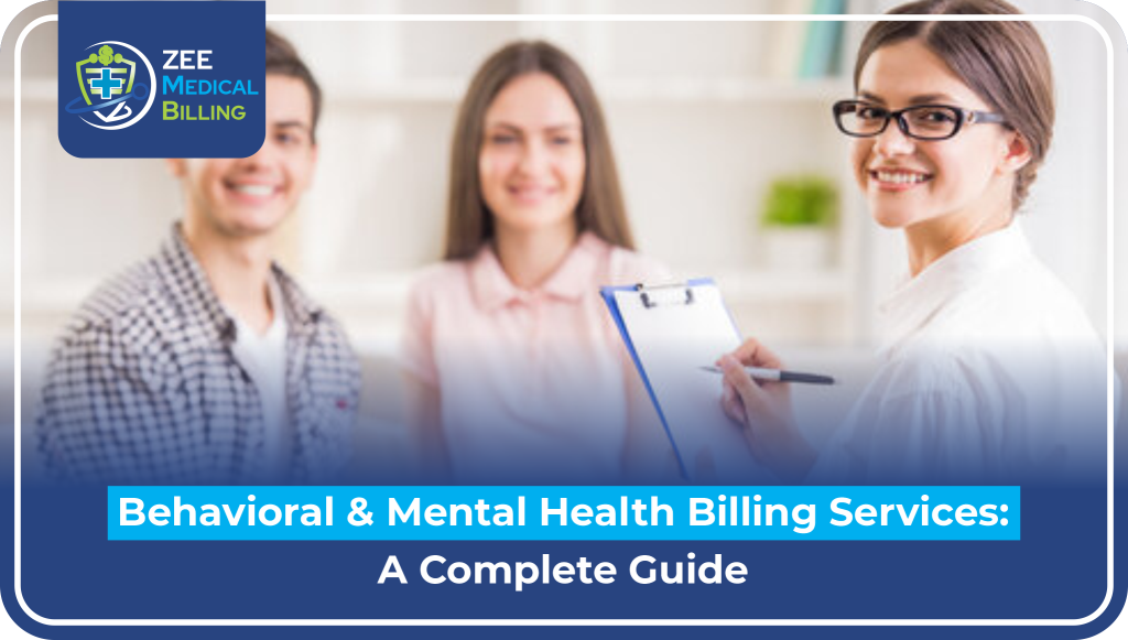 Behavioral &Amp; Mental Health Billing Services: A Complete Guide Behavioral And Mental Health Billing Services - Healthcare Professional With Clipboard Consulting Patients In Clinical Office Setting Demonstrating Comprehensive Billing Support