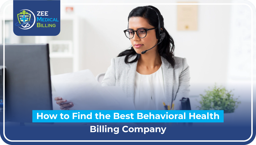 Best Behavioral Health Billing Company Professional With Headset Working On Computer - Zee Medical Billing Customer Support Specialist