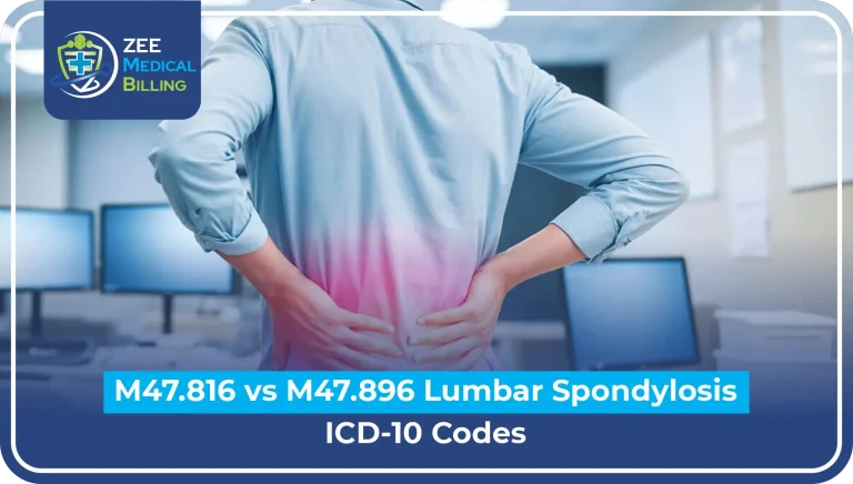 M47.816 Vs M47.896 Lumbar Spondylosis Icd-10 Codes
