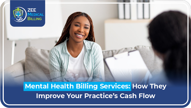 Mental Health Billing Services: How They Improve Your Practice'S Cash Flow Mental Health Billing Services Consultation Showing Therapist Meeting With Patient To Discuss Practice Cash Flow Improvement