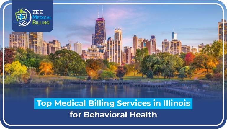 Top Medical Billing Services In Illinois For Behavioral Health Top Medical Billing Services In Illinois For Behavioral Health - Chicago Skyline With Autumn Foliage Representing Illinois Healthcare Billing Expertise